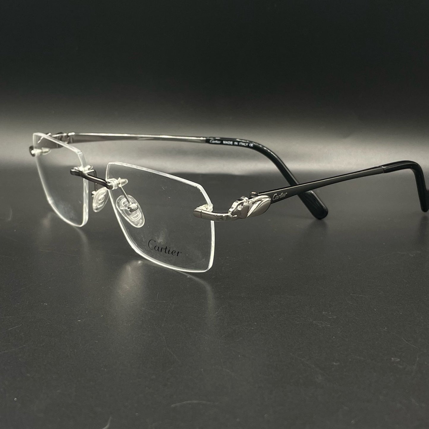 CARTIER PUMA 3P PLATEADO NEGRO